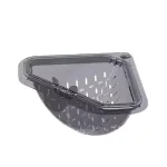 magnetic-kitchen-sink-filter-basket-rupneer, hanging-drain-basket-for-kitchen-sink, transparent-gray-food-residue-filter-strainer